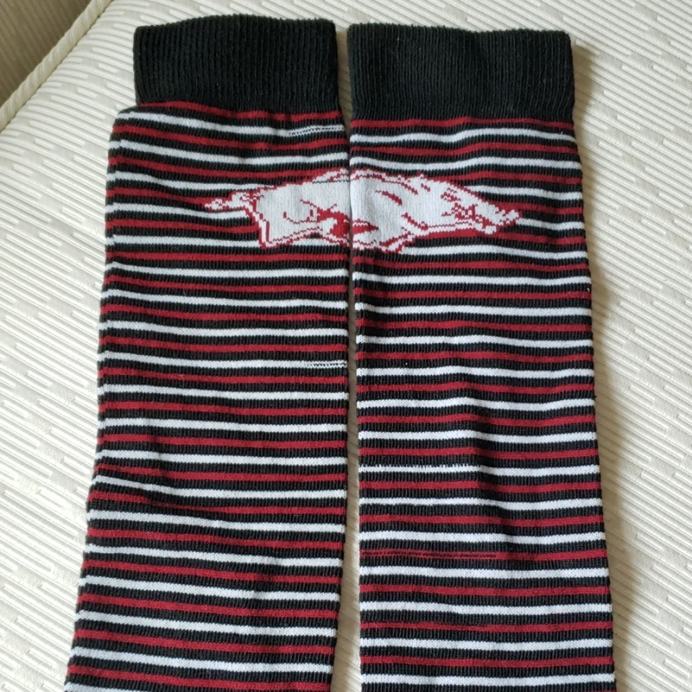 New Arkansas Razorbacks socks - Picture 4 of 5